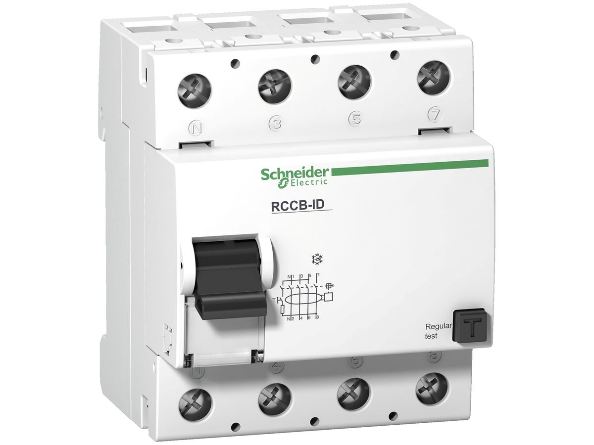 Fehlerstromschutzschalter Schneider Electric 125A 300mA 4P