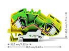 Schutzleiterklemme WAGO 16mm² grün-gelb