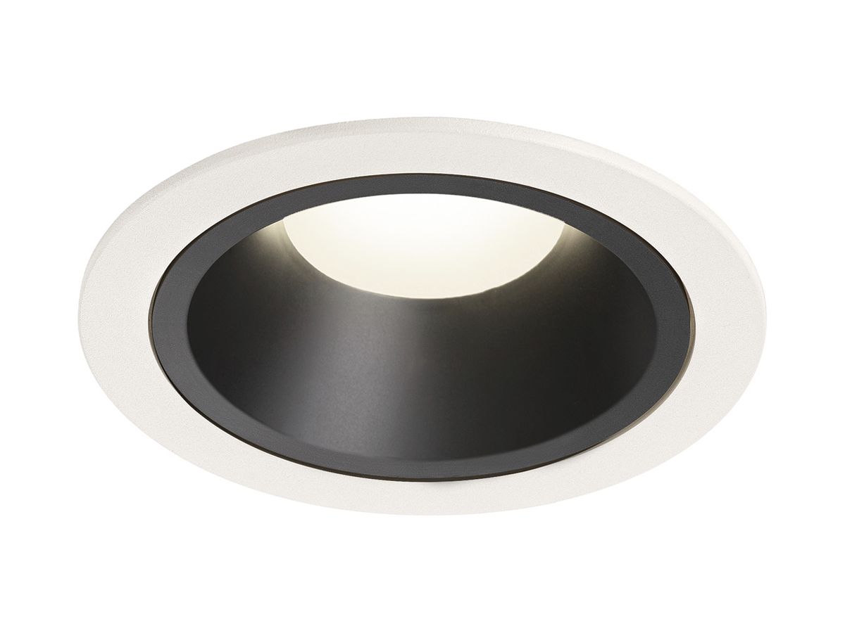 LED-Downlight SLV NUMINOS L 25.4W 2350lm 4000K 20° DIM Ø130×85mm ws/sz