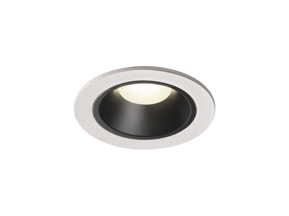 LED-Downlight SLV NUMINOS S 8.6W 730lm 4000K 20° DIM Ø80×52mm ws/sz