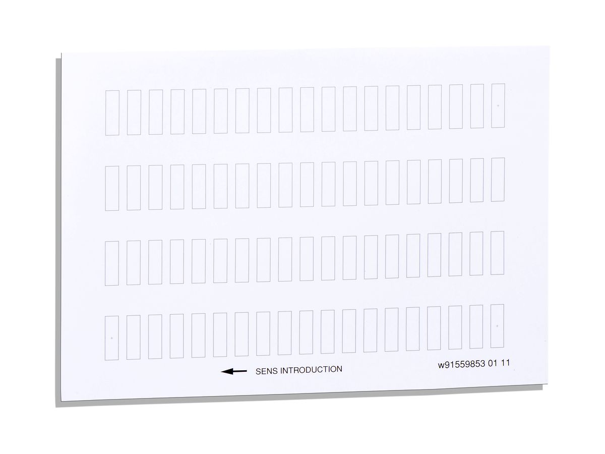 Bezeichnungsschild Schneider Electric 8×27mm 76 Stk