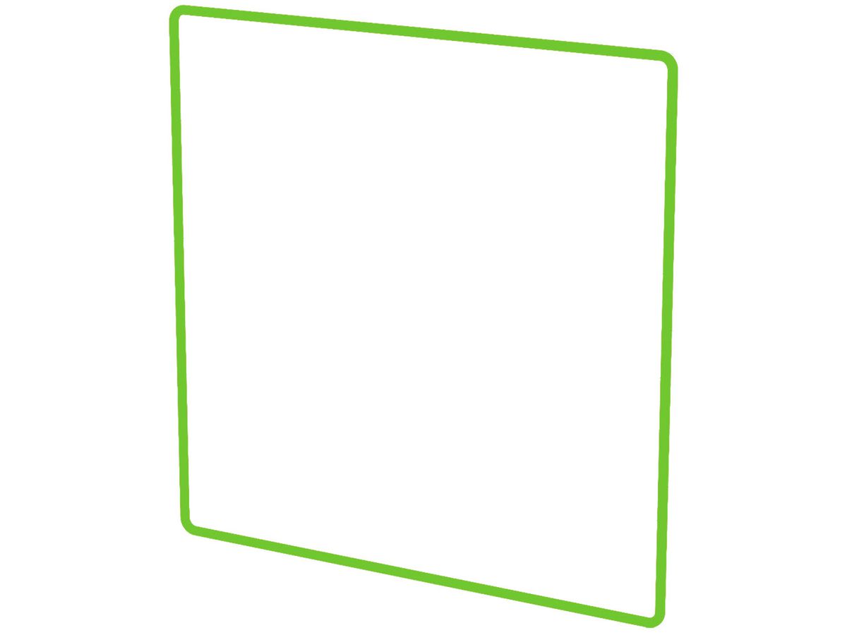 Designprofil MH priamos, Gr.3×3, grün RAL 6018
