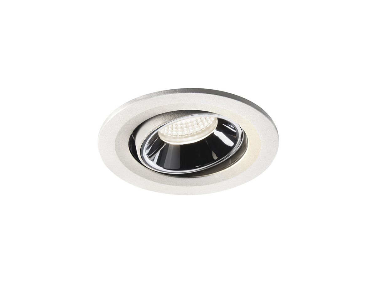 EB-LED-Downlight SLV NUMINOS MOVE S, 8.6W 250mA 750lm 4000K 20° ws/chr