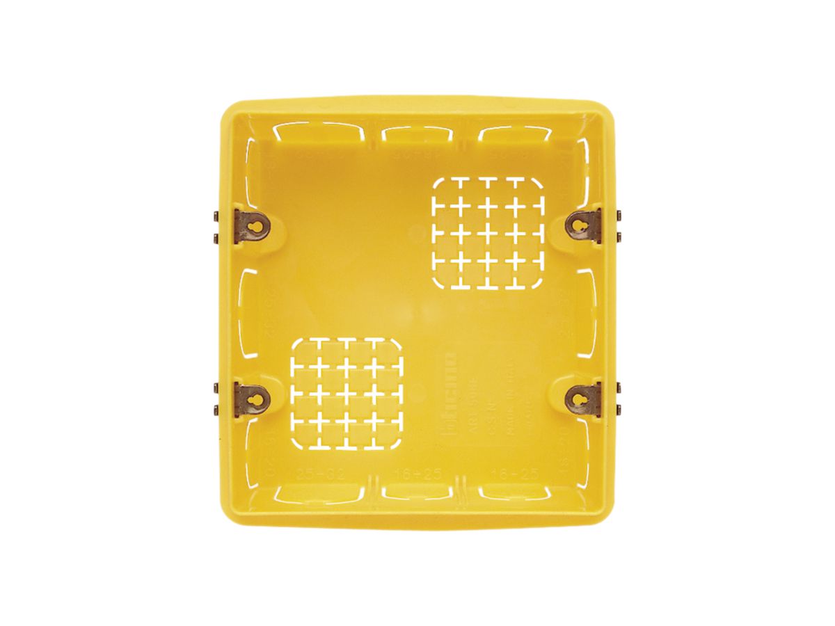 UP-Dose gelb, für Lautsprecher Living/Video-Display Axolute