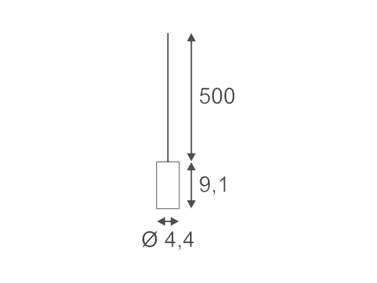 Pendelleuchte SLV FITU E27 50W mit Kabel 5m rund IP20 weiss