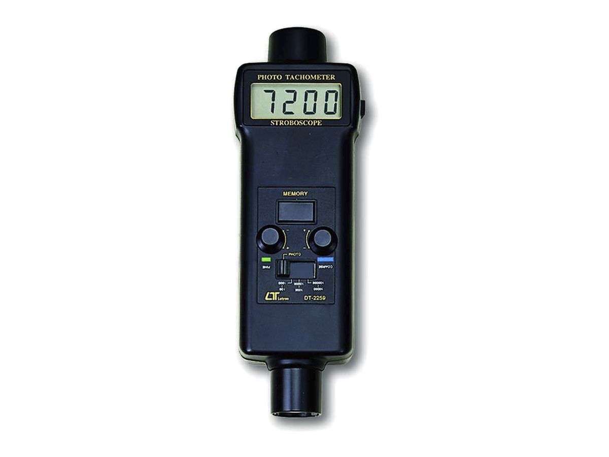 Digital-Drehzahlmesser ELBRO DT2259, Photo-Tachometer/Stroboskop