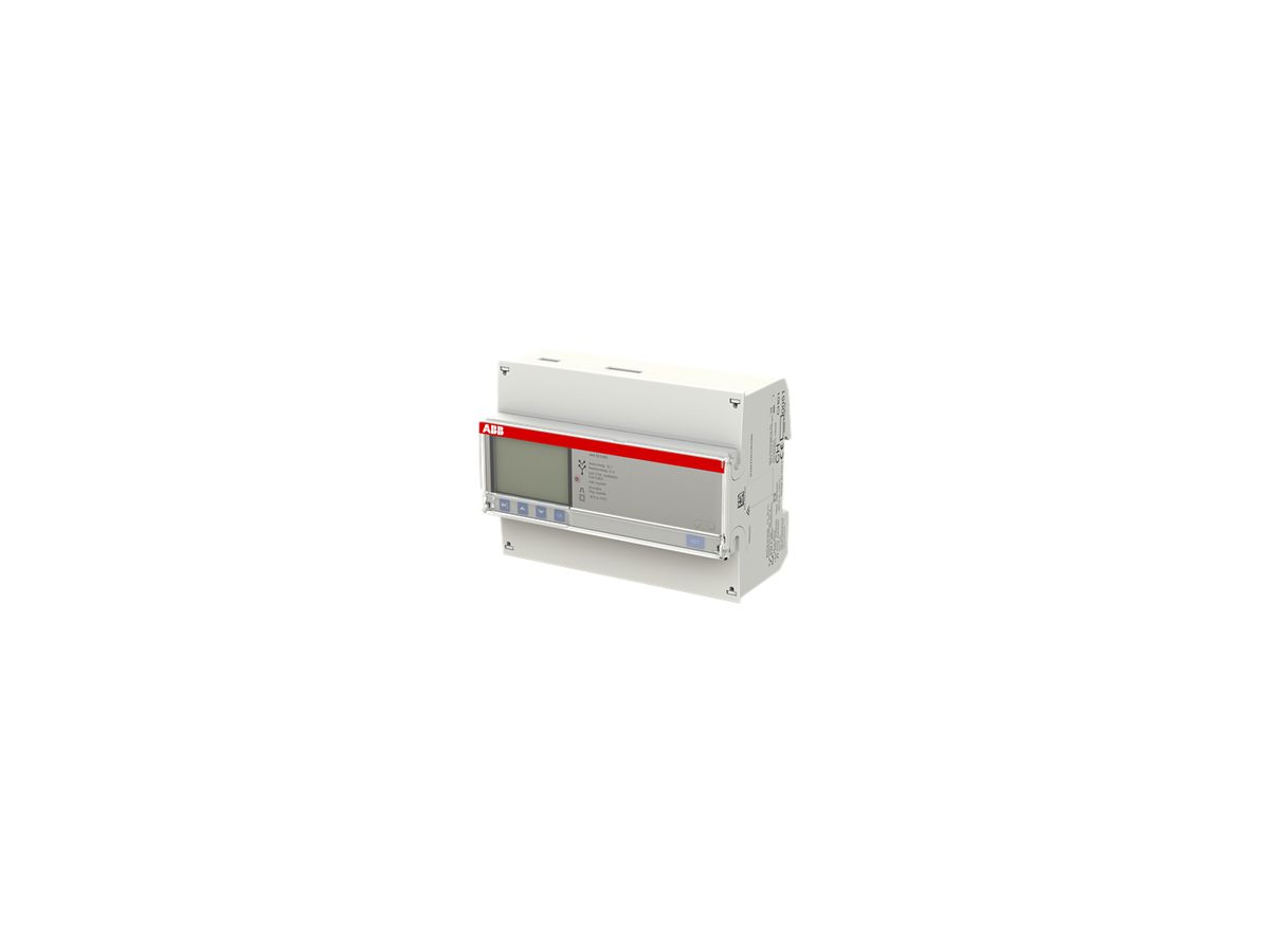 REG-Energiezähler ABB iBus A44 553-600, 3×6A Platin 4I/O M-Bus METAS