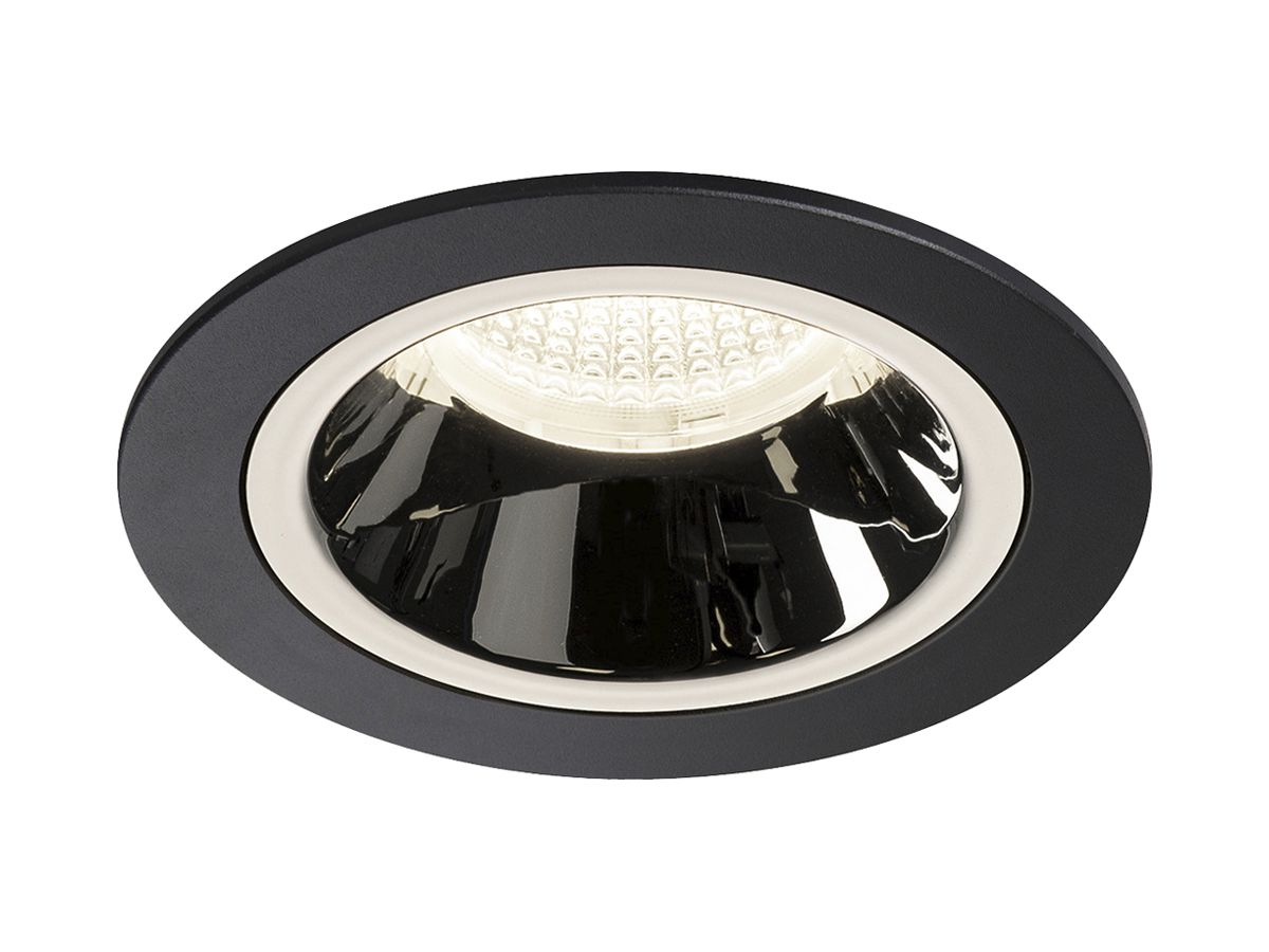 LED-Downlight SLV NUMINOS M 17.5W 1660lm 4000K 55° DIM Ø105×68mm sz/Cr