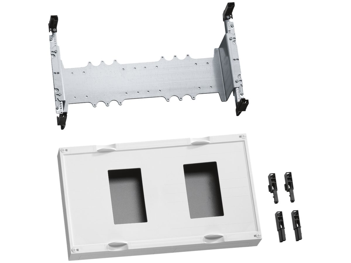 Baustein Hager univers N 300×500mm für Leistungsschalter H3+2×P250 Motorantrieb