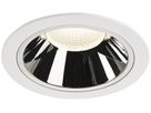 LED-Downlight SLV NUMINOS XL 37.4W 3750lm 4000K 20° DIM Ø160×108mm ws/Cr