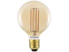 LED-Lampe Sylvania ToLEDo Vintage E27 7W 640lm 2000K DIM Ø95×140mm G95 klar