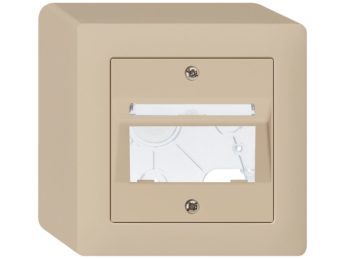 AP-Montageset für 1 M3 Multimedia-Modul kallysto beige