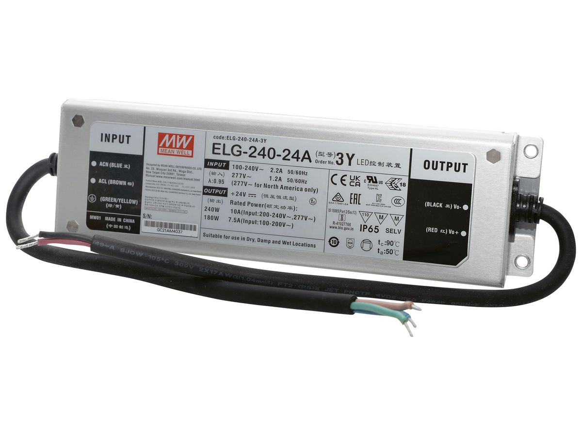 LED-Betriebsgerät DOTLUX 240W 24V 10000mA ON/OFF