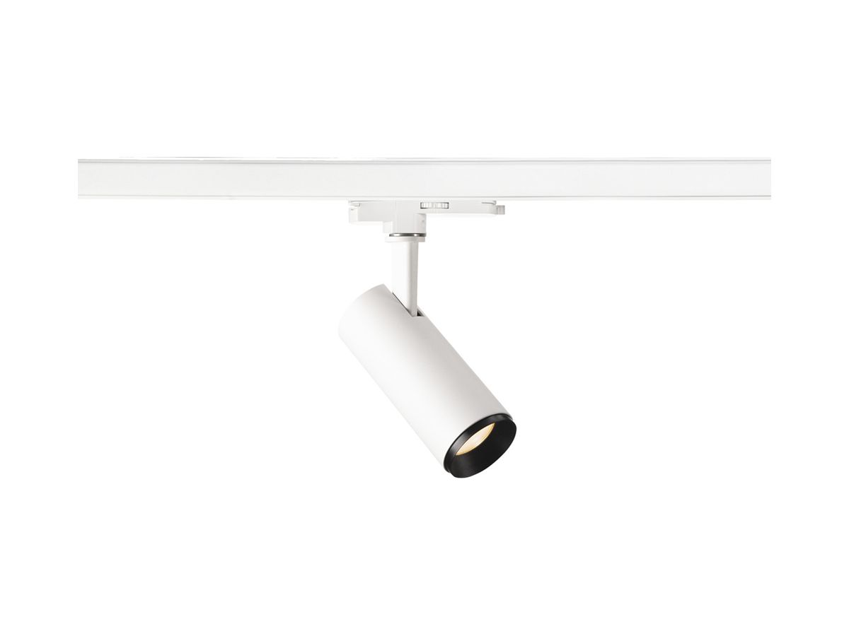 LED-Spot SLV 3~ NUMINOS S DALI 11W 985lm 2700K 36° Ø65×162mm weiss