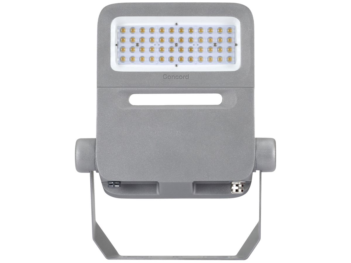 LED-Strahler Sylvania Raiden 3KLM 26W 3050lm 6500K IP66 Str grau