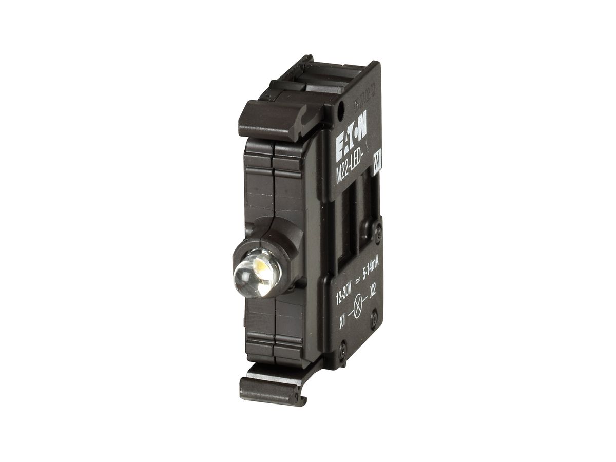 LED-Leuchtelement Eaton M22 85…264VAC Frontbefestigung/Federzuganschluss weiss