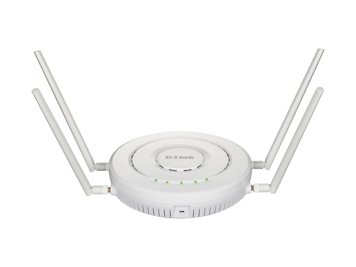 Access Point D-LINK DWL-8620APE, PoE, Unified AC2600 Wave2, 800/1733Mbps