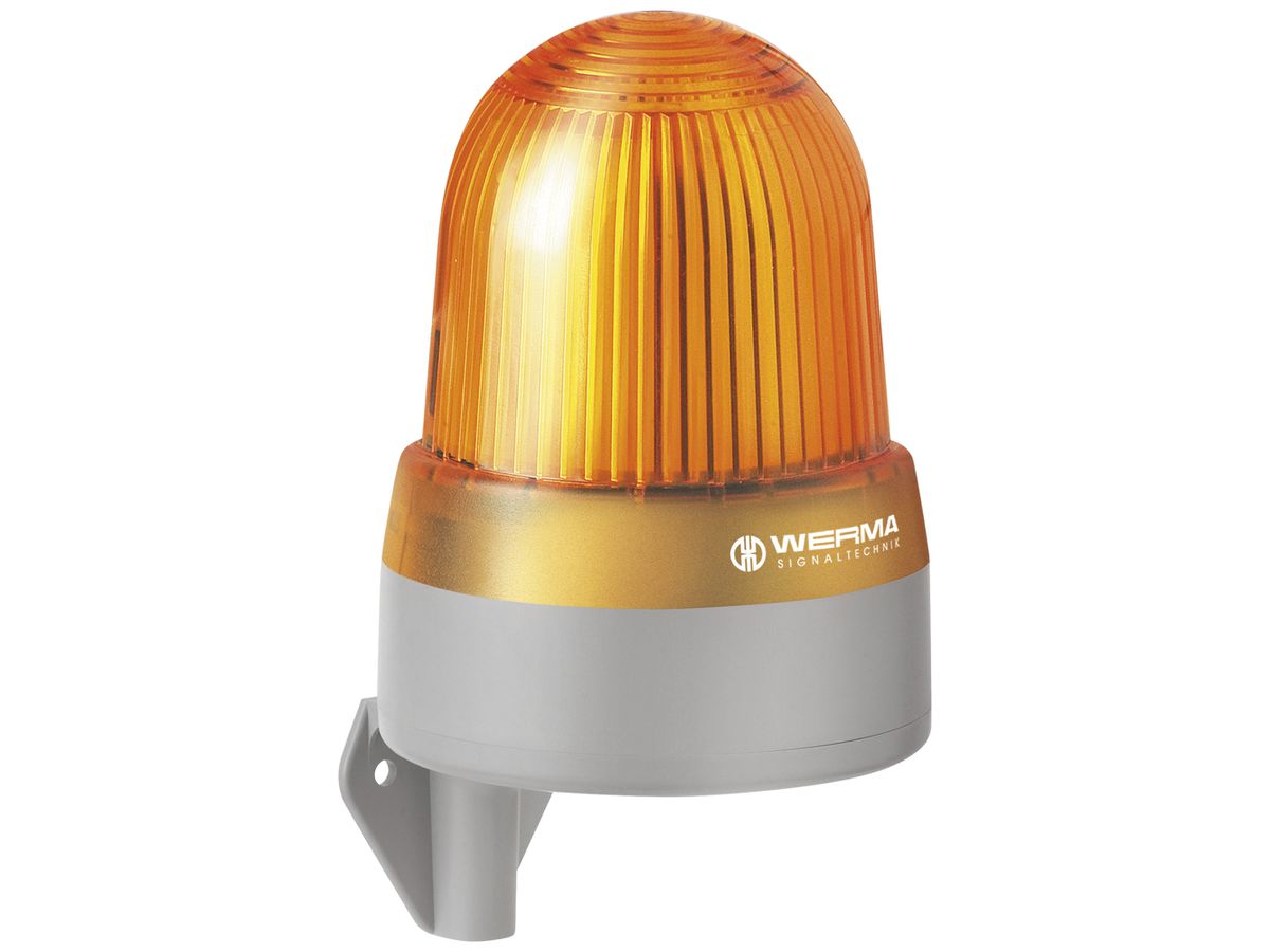 LED-Sirene WERMA 433 24VAC/DC gelb