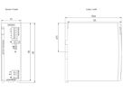 Stromversorgung Siemens SITOP, IN: 120…230VAC (120…240VDC), OUT: 12VDC/12A