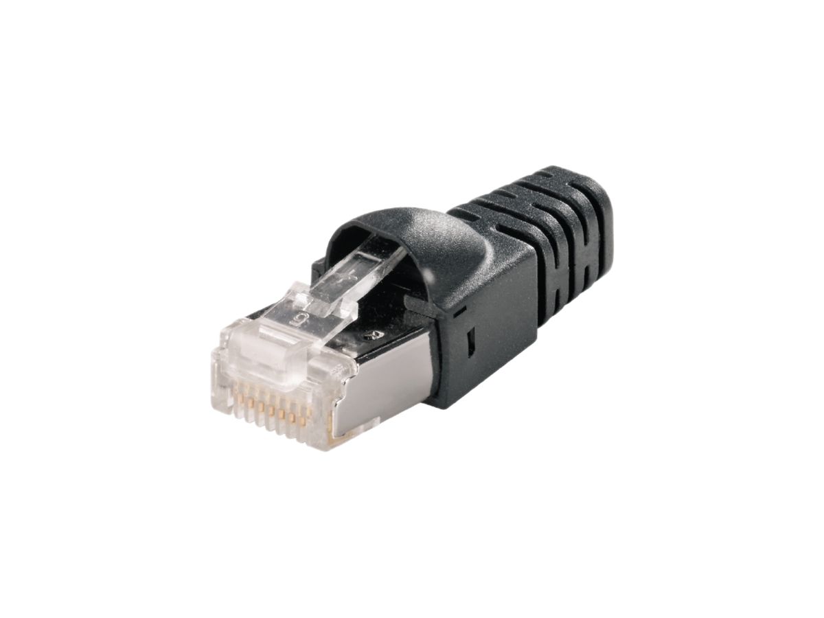 RJ45-Stecker Weidmüller IE-P63 mit Knickschutz, 5.5…6.2mm, Cat.6A