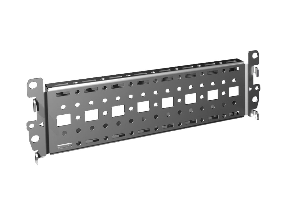 Montage-Chassis Rittal VX 8617.000 225×64×18mm Schiene grau 4Stk