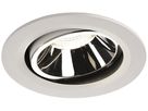 LED-Downlight SLV NUMINOS MOVE L 25.4W 2350lm 4000K 40° DIM Ø160×86mm ws/Cr