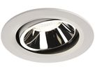 LED-Downlight SLV NUMINOS MOVE L 25.4W 2350lm 4000K 20° DIM Ø160×86mm ws/Cr