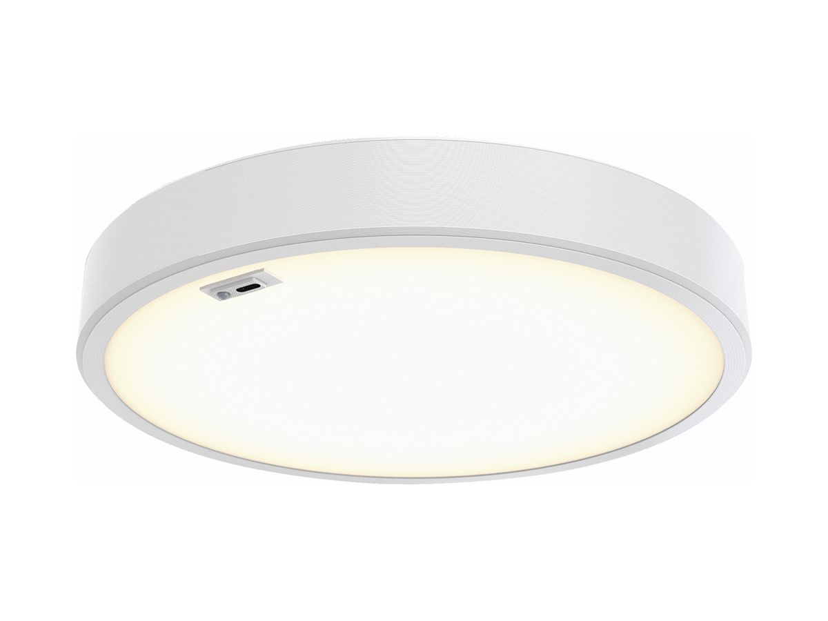 LED-Deckenleuchte Philips Essential PIR SEN 15.4W 1817lm 930 DIM Ø390×85mm weiss