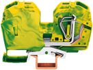 Schutzleiterklemme WAGO 35mm² grün-gelb