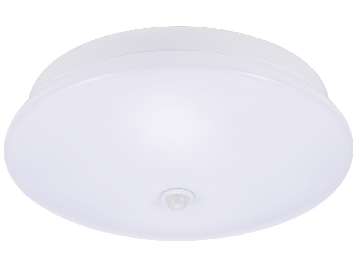 LED-Decken-/Wandl. Sylvania START Surface PIR 17.5W 1800lm 830/840 IP54 Ø300 ws