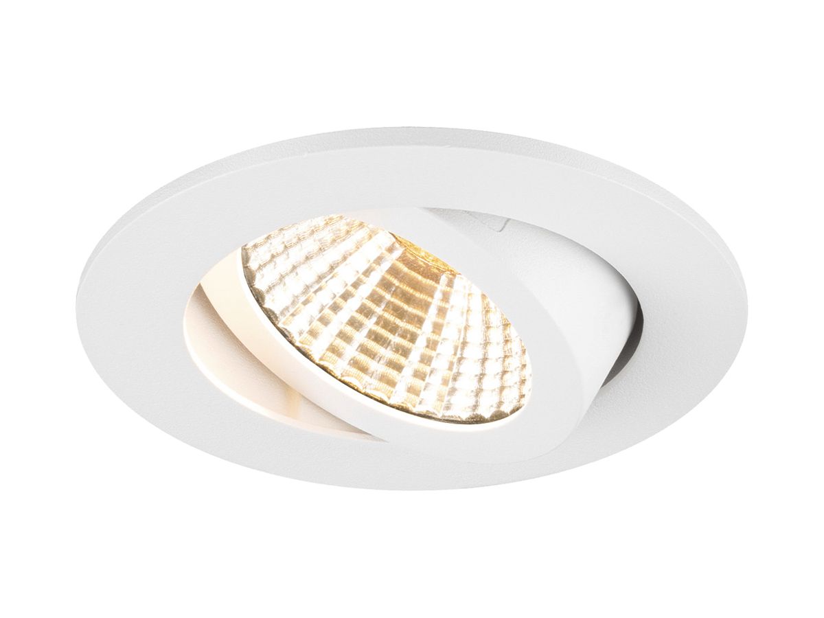 LED-Downlight SLV NEW TRIA UNIVERSAL 68 8.6W 540lm 925/Ø930/940 38° DIM Ø82 ws