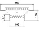 T-Abgang BET RAA 85×200mm Stahl feuerverzinkt