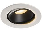 LED-Downlight SLV NUMINOS MOVE L 25.4W 2150lm 2700K 55° DIM Ø160×86mm ws/sz