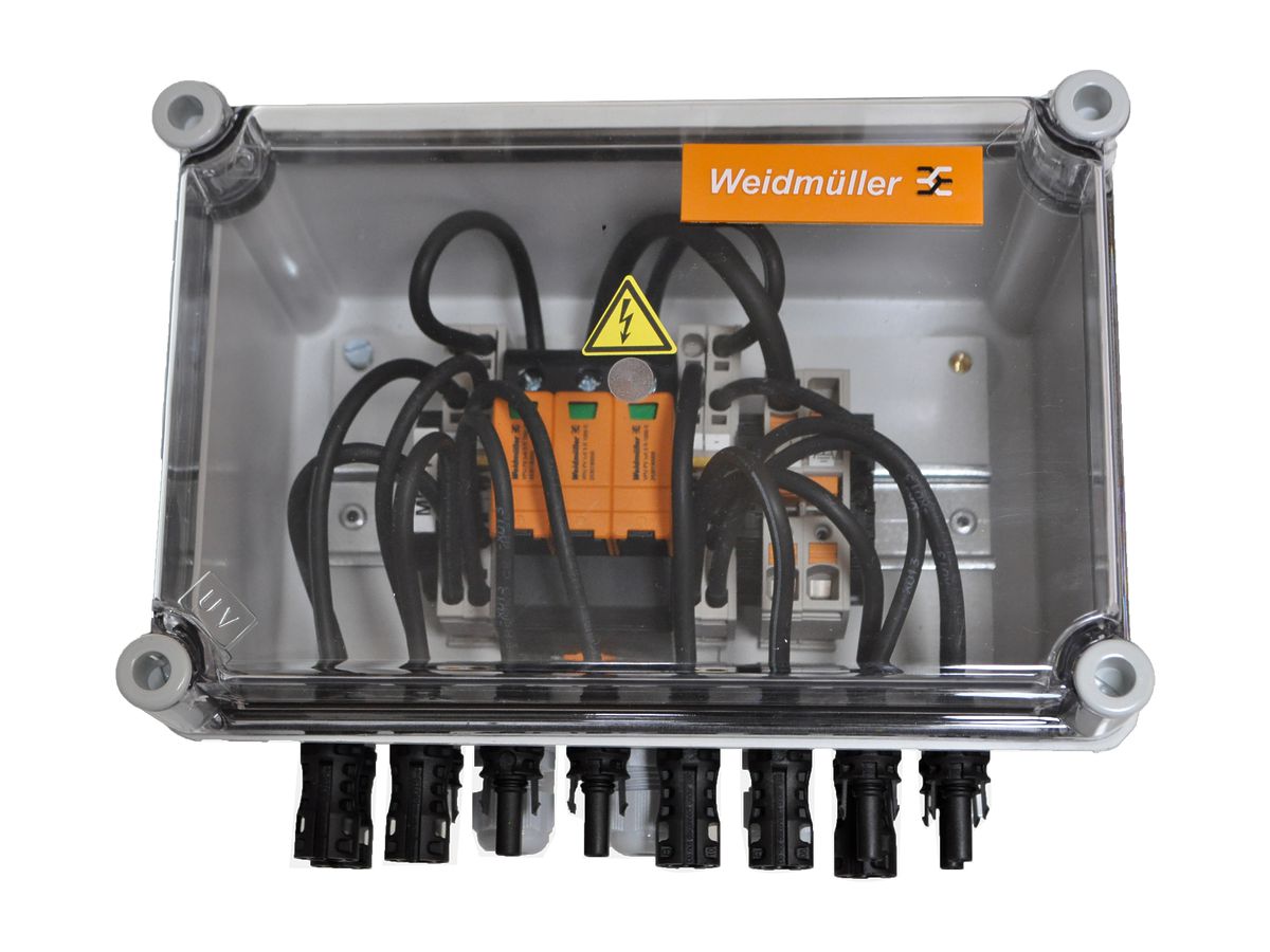 Generatoranschlusskasten WM GAK PVC DC 3IN/3OUT SPD1R EVO