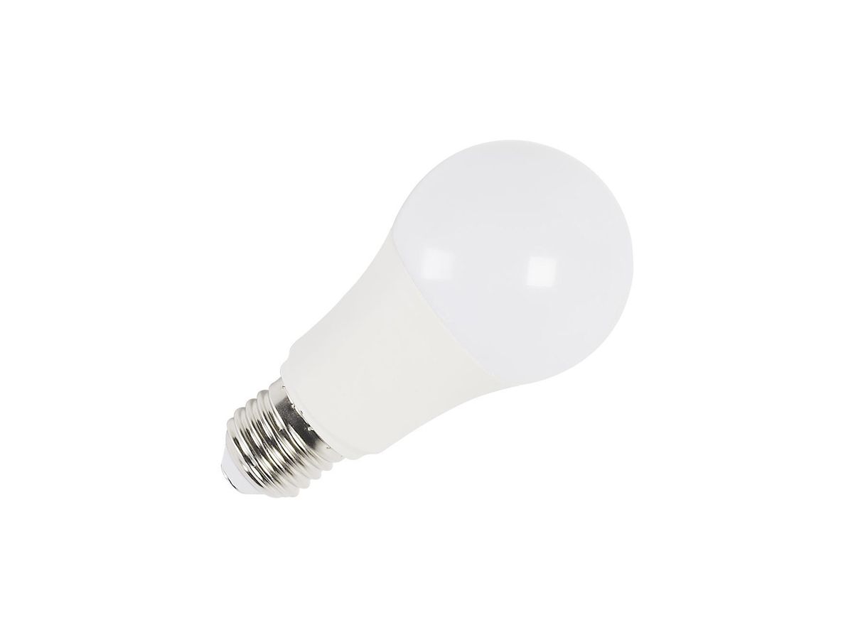 LED-Lampe SLV A60 E27 9W 800lm 2700…6500K opal DIM