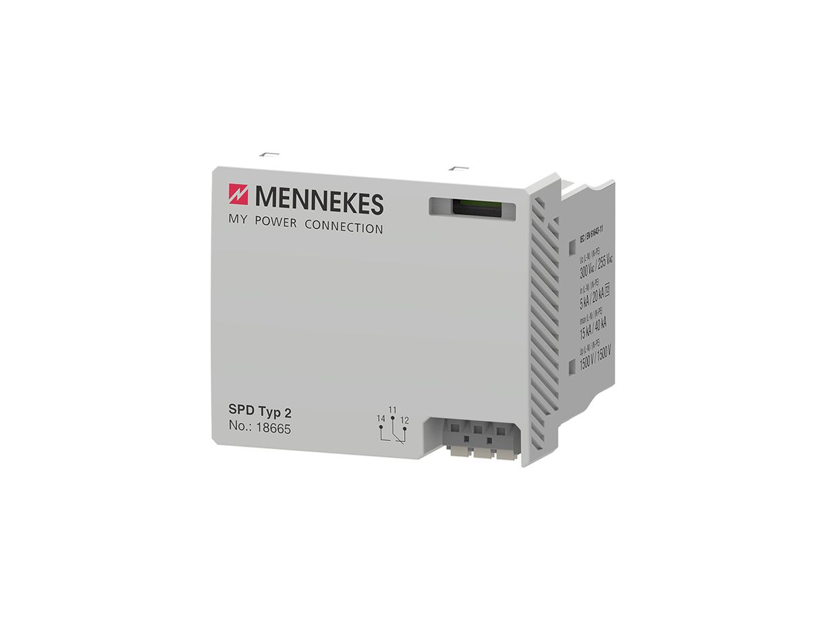 Überspannungsableiter Typ 2 MENNEKES AMTRON für 4You 510/4Business 710/730