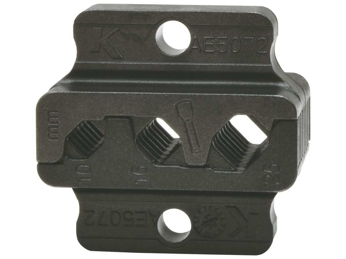 Presseinsatz Klauke AE5072 10…25mm² für Handpresswerkzeug K507WF