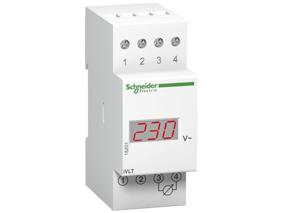 EB-Voltmeter Schneider Electric 0…600VAC VLT Clario