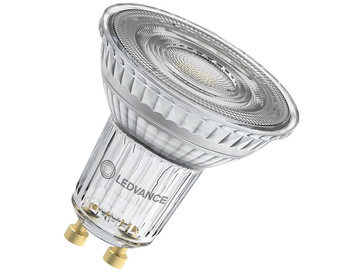 LED-Lampe LEDVANCE GU10 7W 575lm 2700K DIM Ø50×52mm PAR16 klar 36°