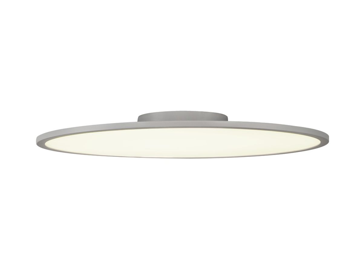 LED-Deckenleuchte SLV PANEL 60 ROUND DALI 43W 3300lm 4000K Ø600×55mm grau