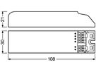 EB-Lichtsteuerung DALIeco BT RTC control, 108×30×21mm