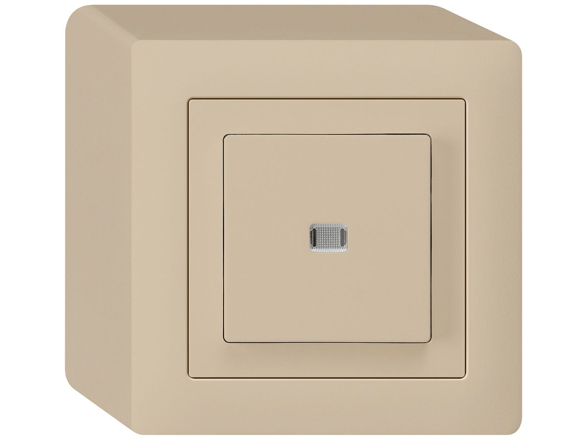 AP-Leuchtdruckschalter kallysto 3/2L beige