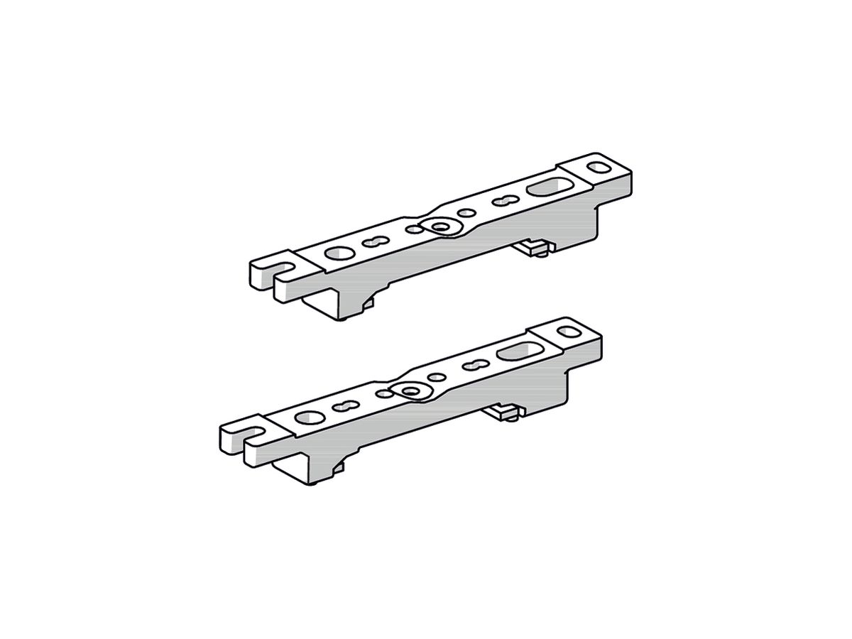 Montageschiene STAHL Exlux 6001 für Deckenleuchte Ex