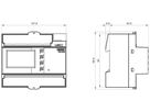 REG-Energiemessgerät Siemens SENTRON PAC2200 3×65A M-Bus