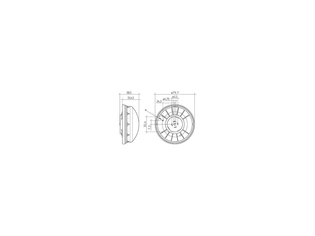 Funkmodul Tridonic basicDIM Signalverstärker 43.4×79.7mm