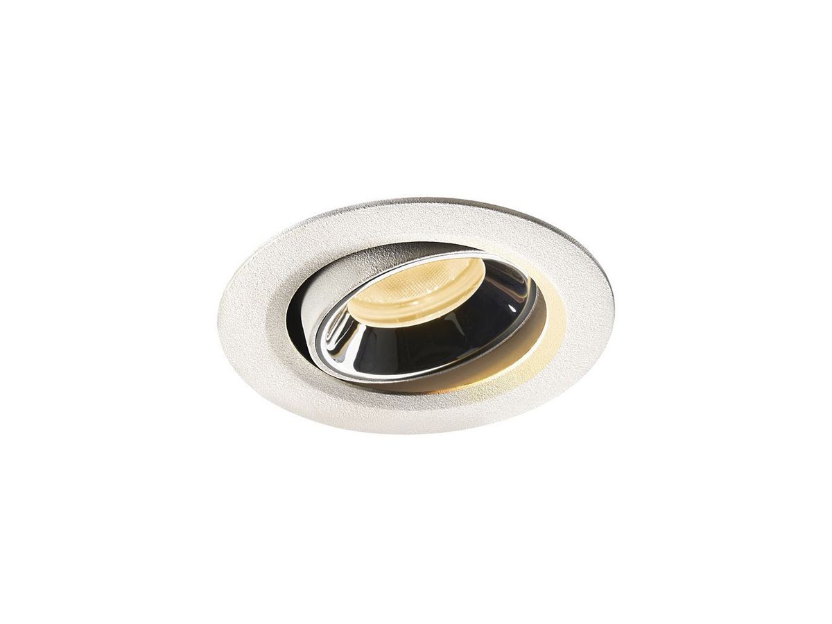 EB-LED-Downlight SLV NUMINOS MOVE XS, 7W 200mA 730lm 3000K 20° ws/chr