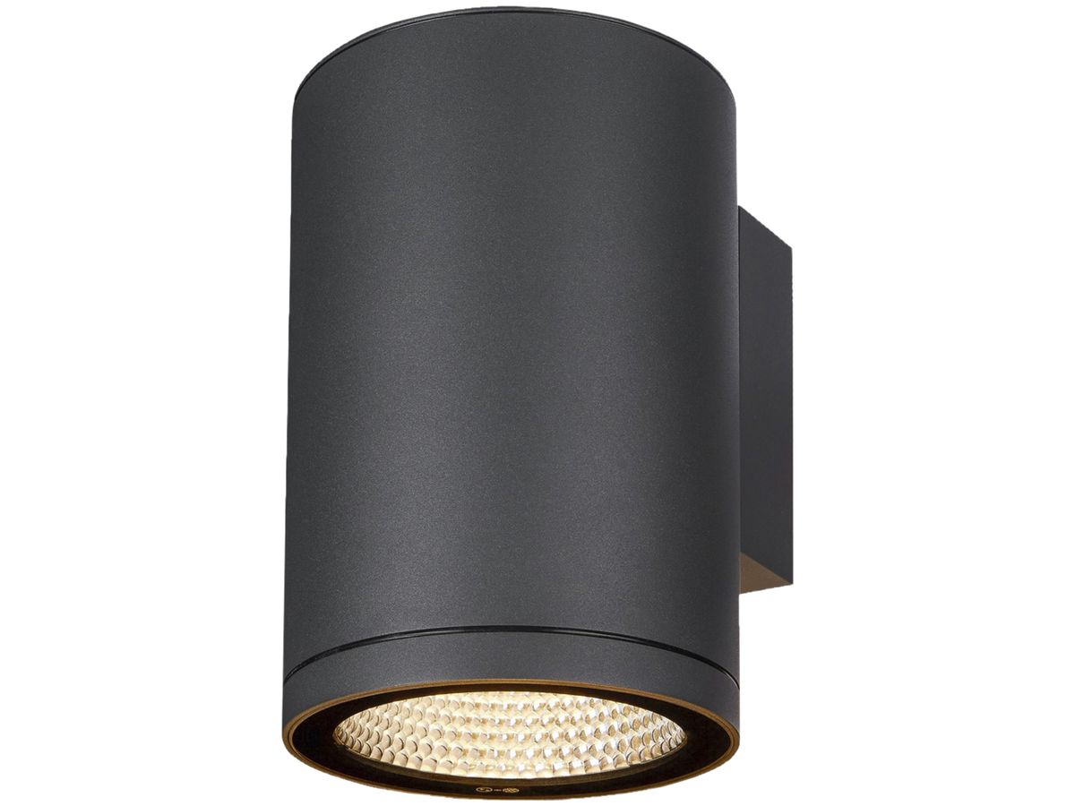 LED-Wandleuchte SLV ENOLA ROUND L 35W 3400lm 3000/4000K IP65 anthrazit