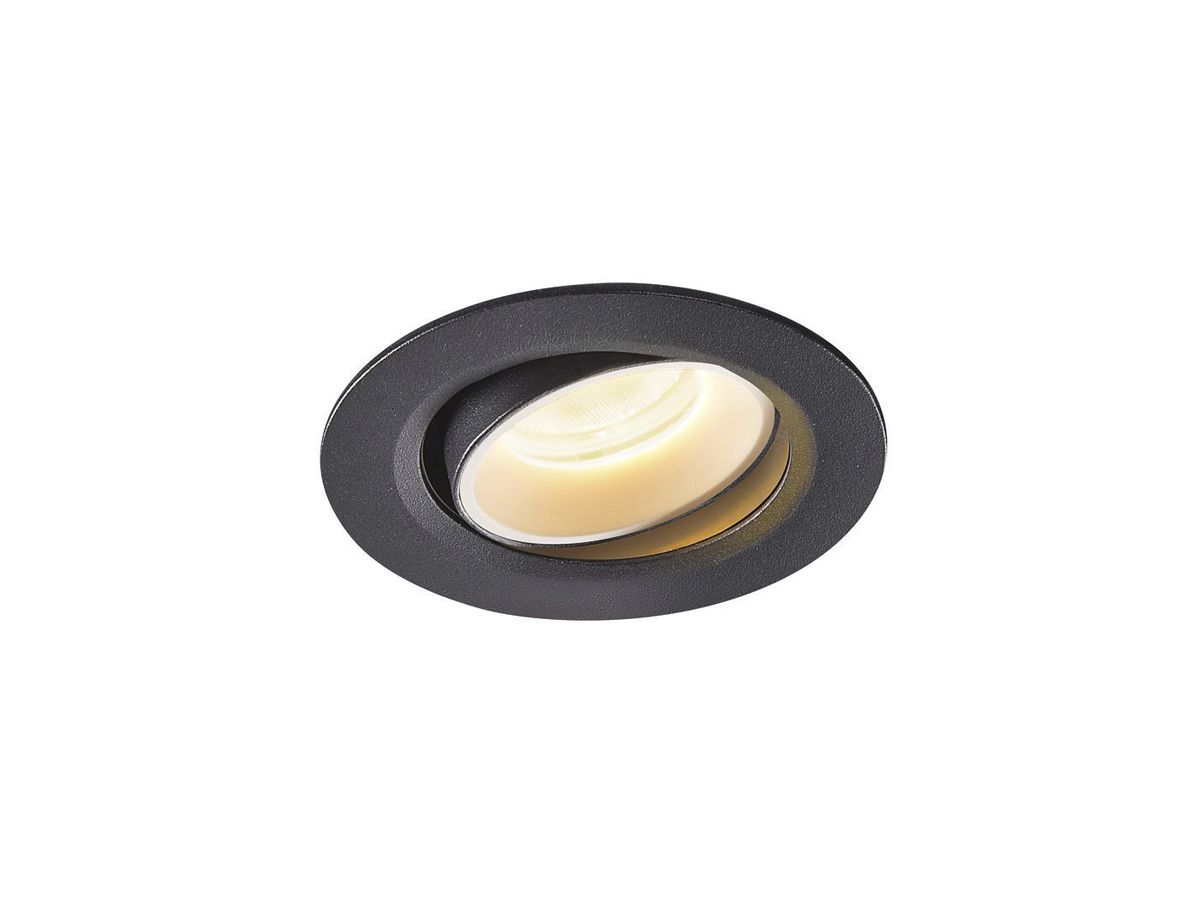 EB-LED-Downlight SLV NUMINOS MOVE XS, 7W 200mA 650lm 2700K 40° sz/ws