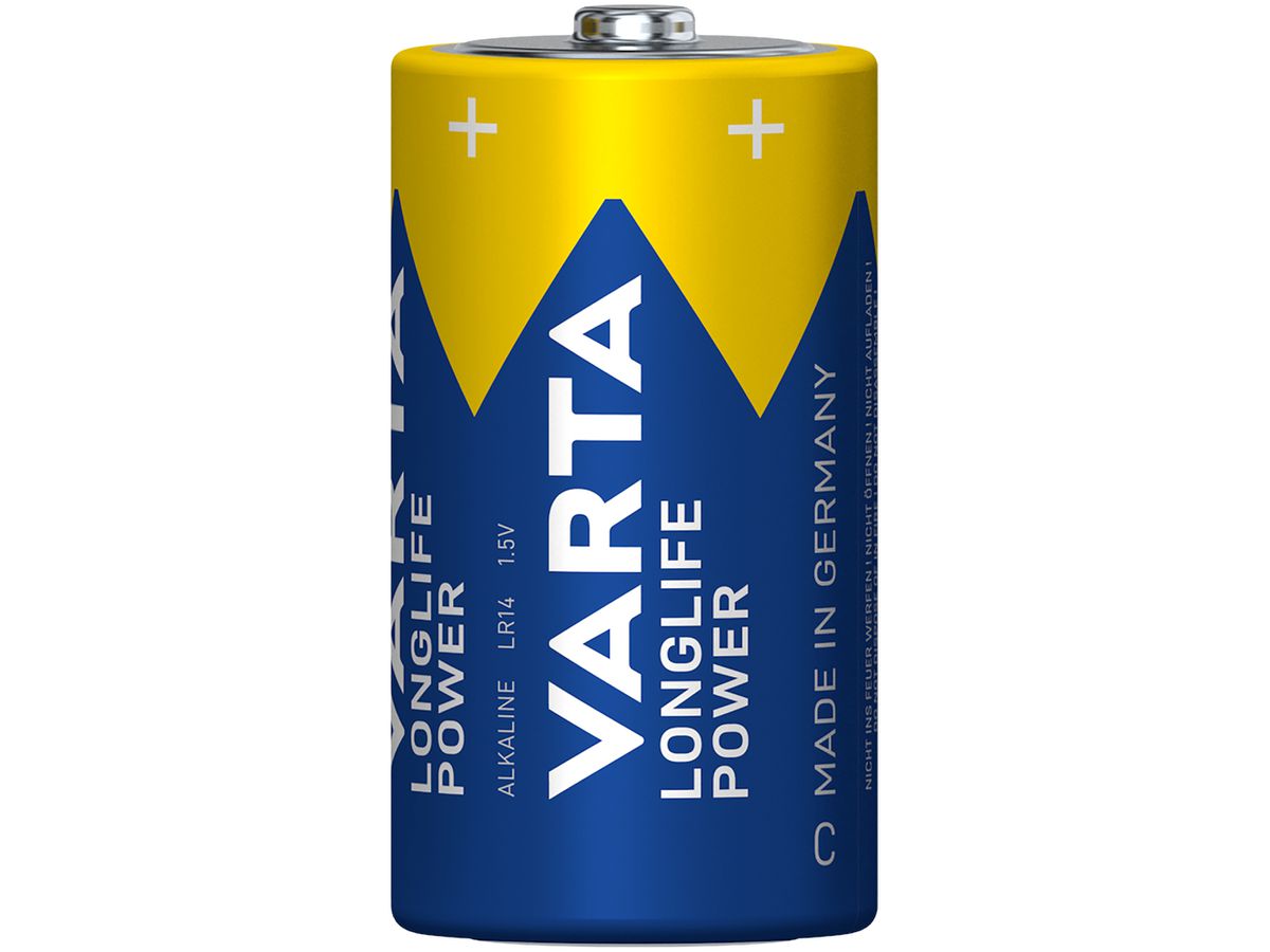 Batterie Alkali VARTA Longlife Power C 1 Stück