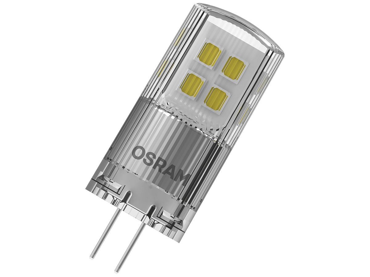 LED-Lampe OSRAM PIN 20 G4 2W 200lm 840 DIM Ø15×40mm klar